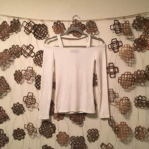 Reformation Off The Shoulder Halter Top Size S